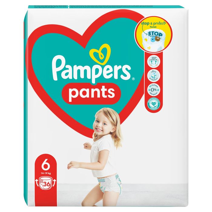 pampers pantsy rozmiary