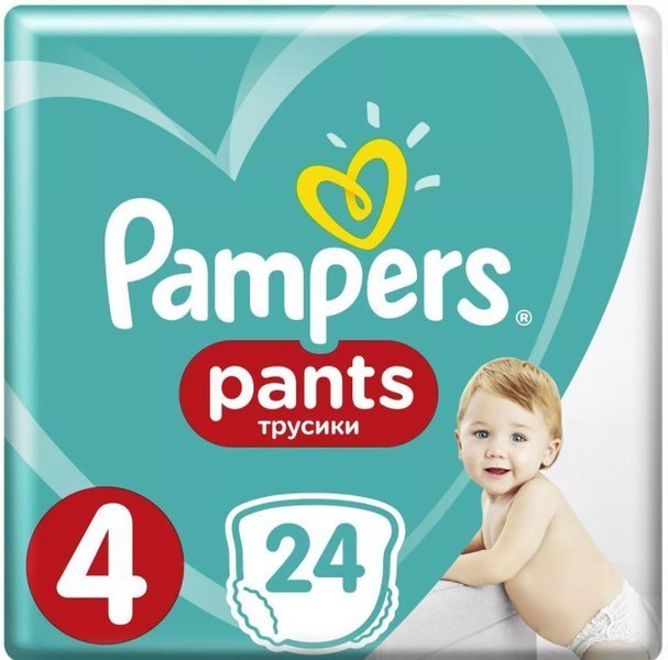 pampers pieluchomajtki 4