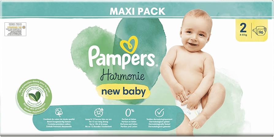 pampers pieluchy 2 4-8 kg maxi pack 80 szt