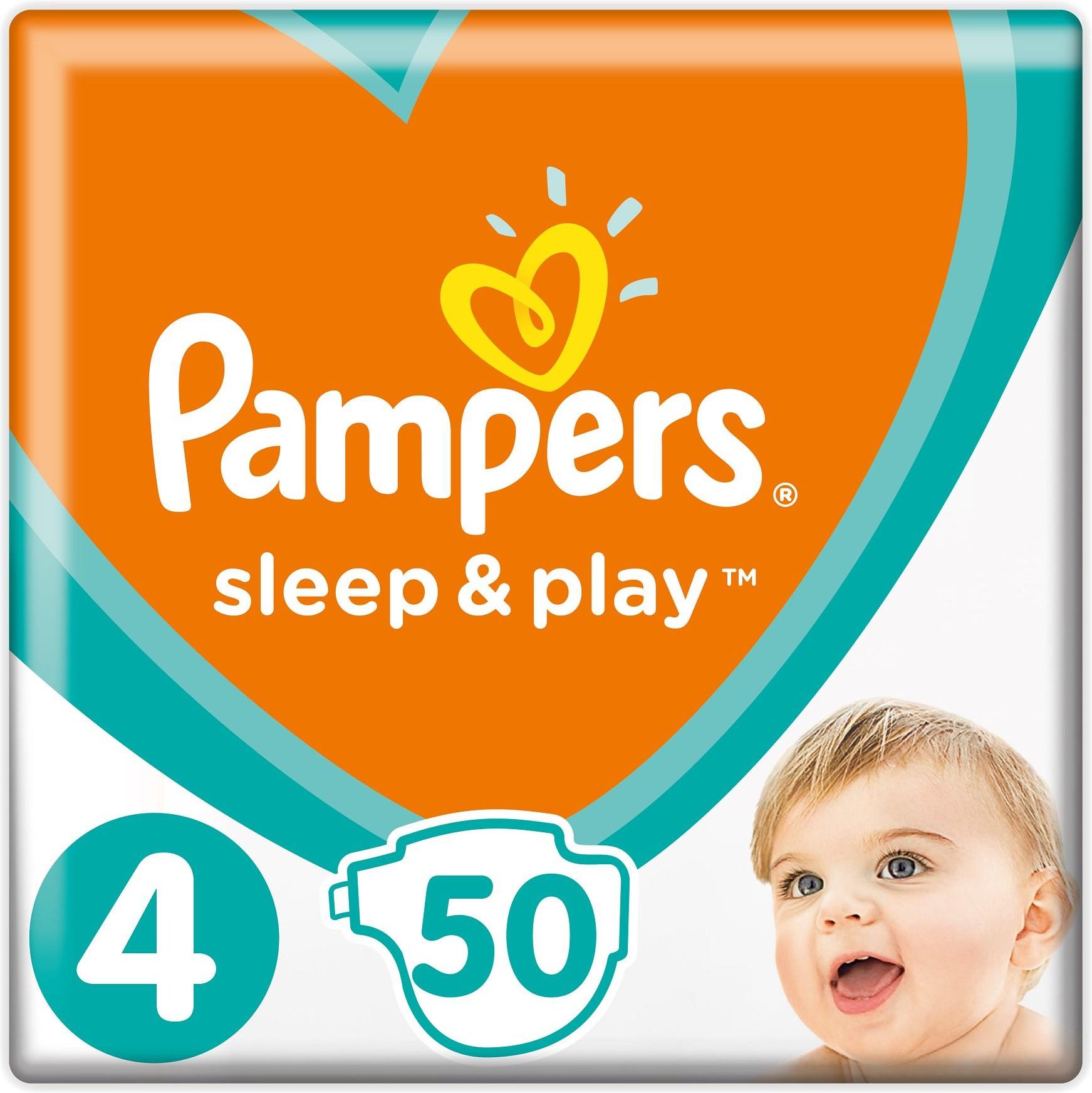 pampers pomarańczowe 3