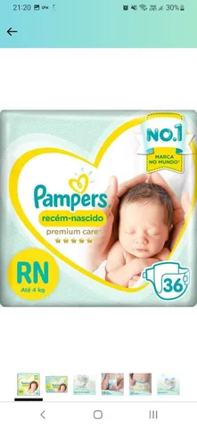 pampers premium 0 olx