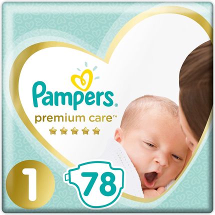 pampers premium care 1 78 sztuk