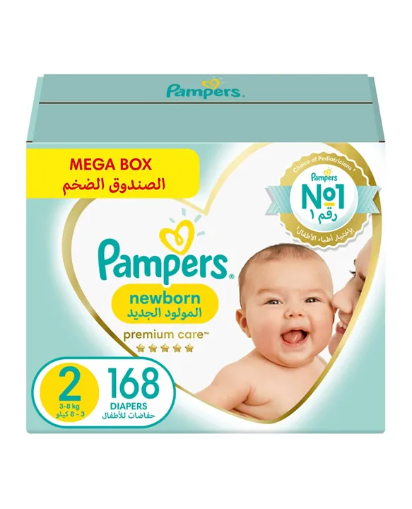 pampers premium care 168