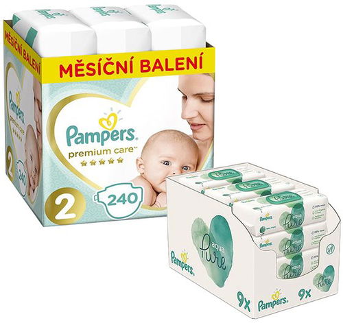 pampers premium care 2 240 ks