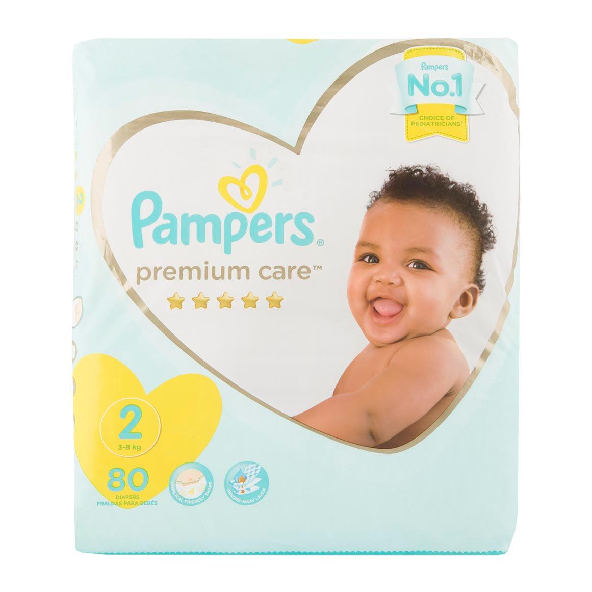 pampers premium care 2 80 sztuk