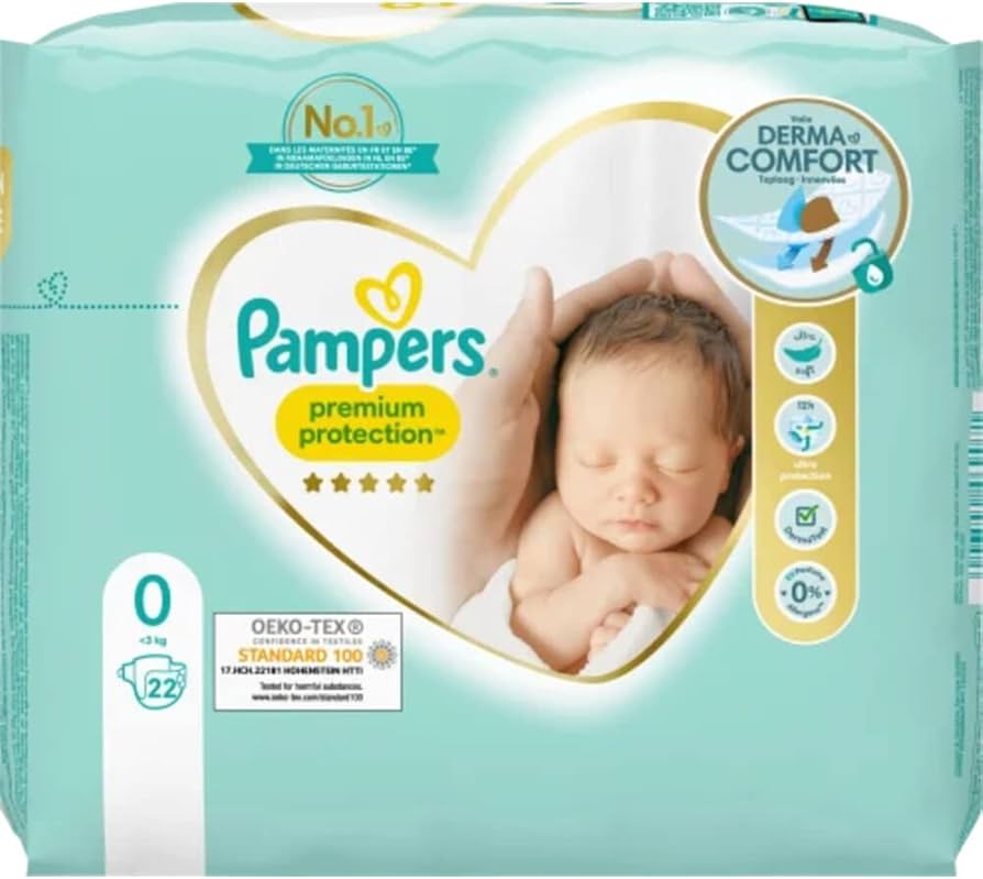 pampers premium care 22 sztuki