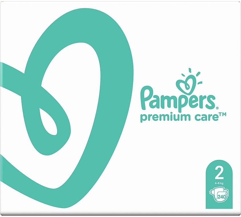 pampers premium care 240szt 2