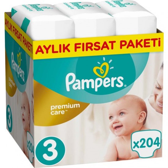 pampers premium care 3 karton