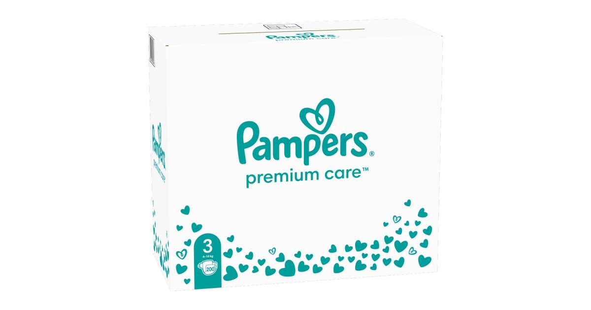 pampers premium care 3 midi box