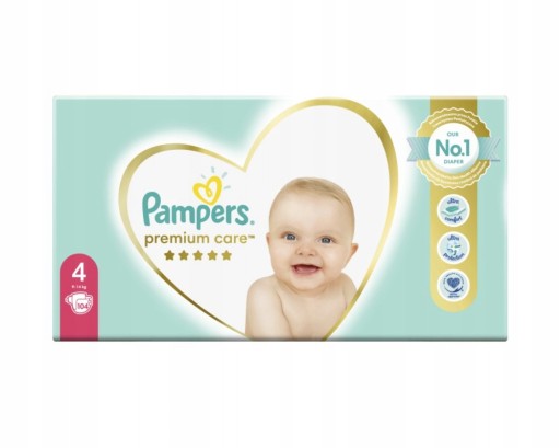 pampers premium care 4 104 szt