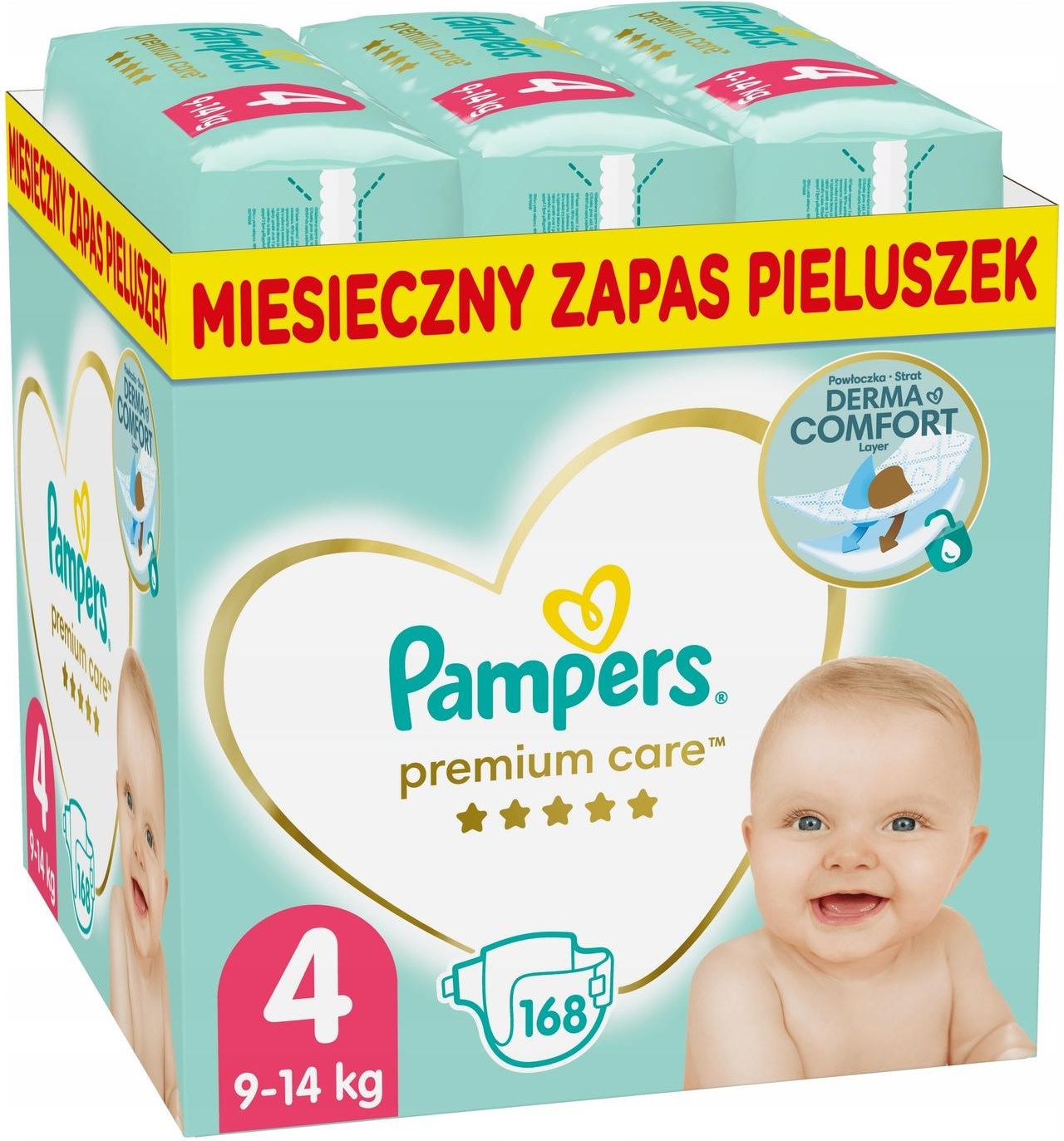 pampers premium care 4 168 ceneo