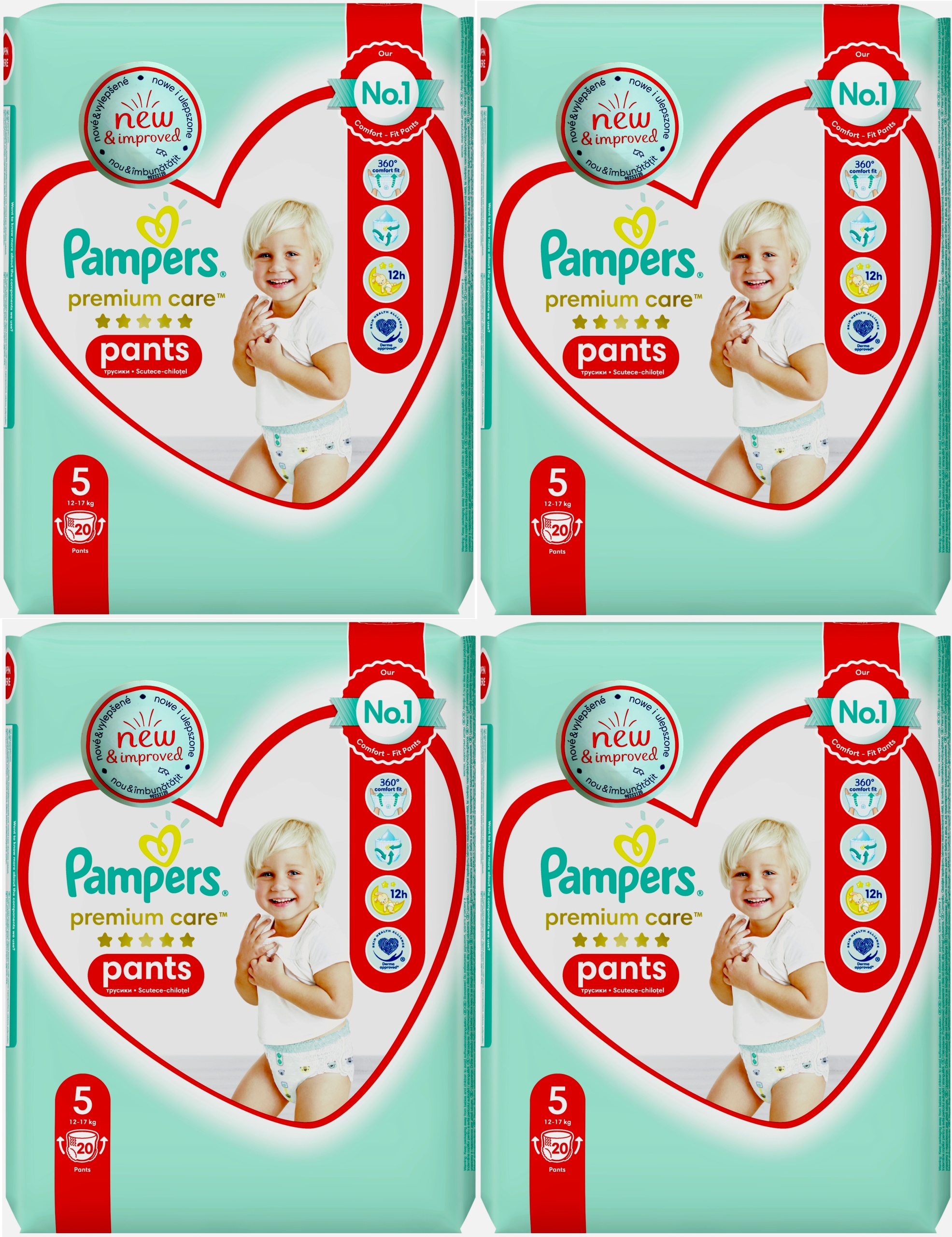 pampers premium care 80 szt