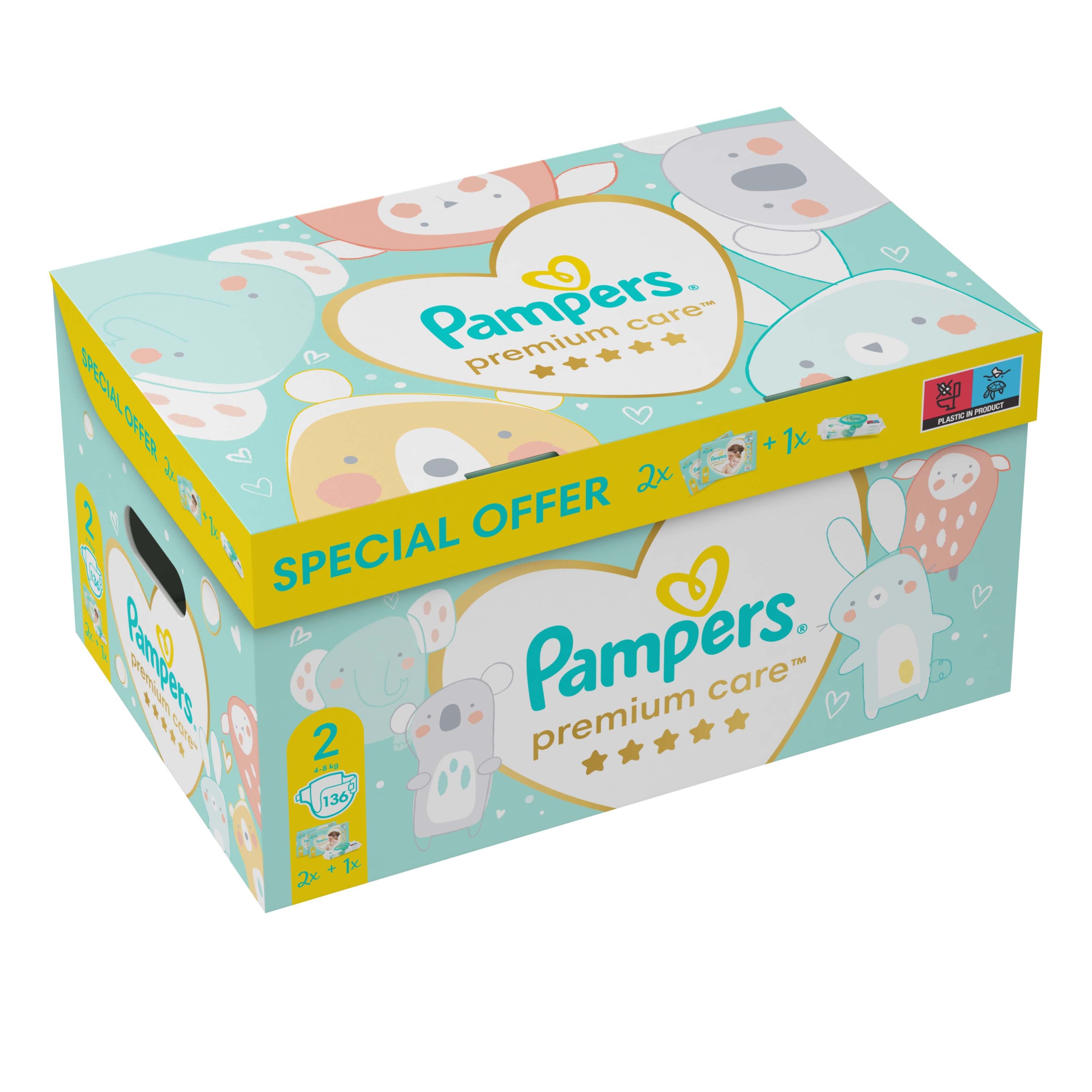 pampers premium care aqua chusteczki