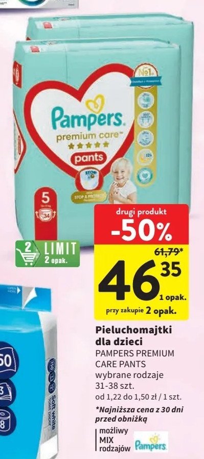 pampers premium care pants 5 promocja