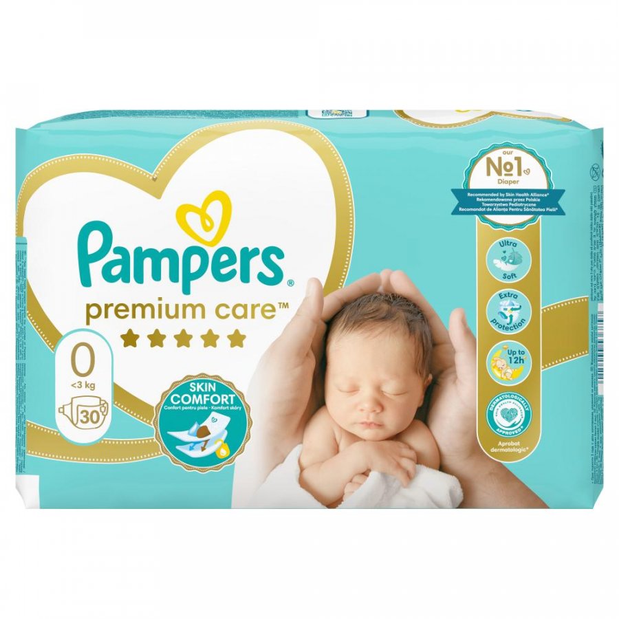 pampers premium care pieluchy 1 newborn 2 mini 222 szt