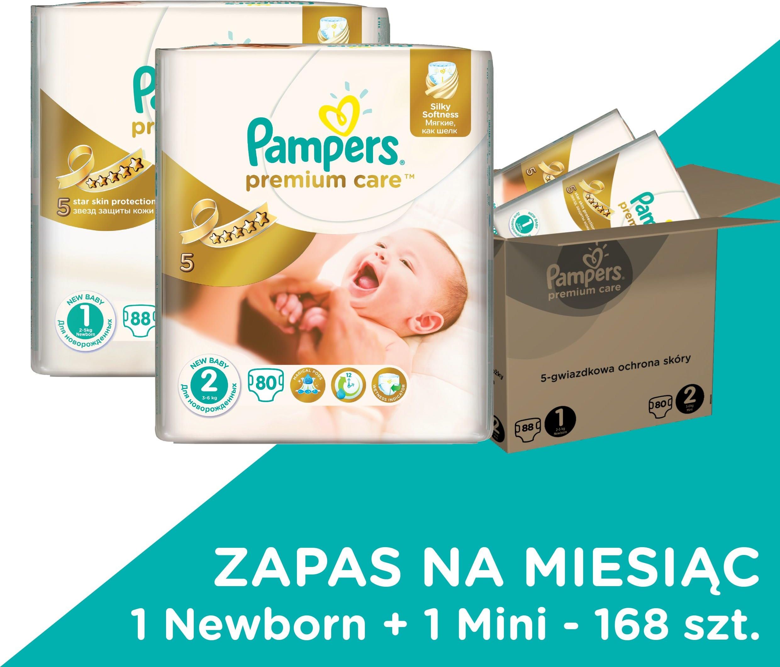 pampers premium care rozmiary