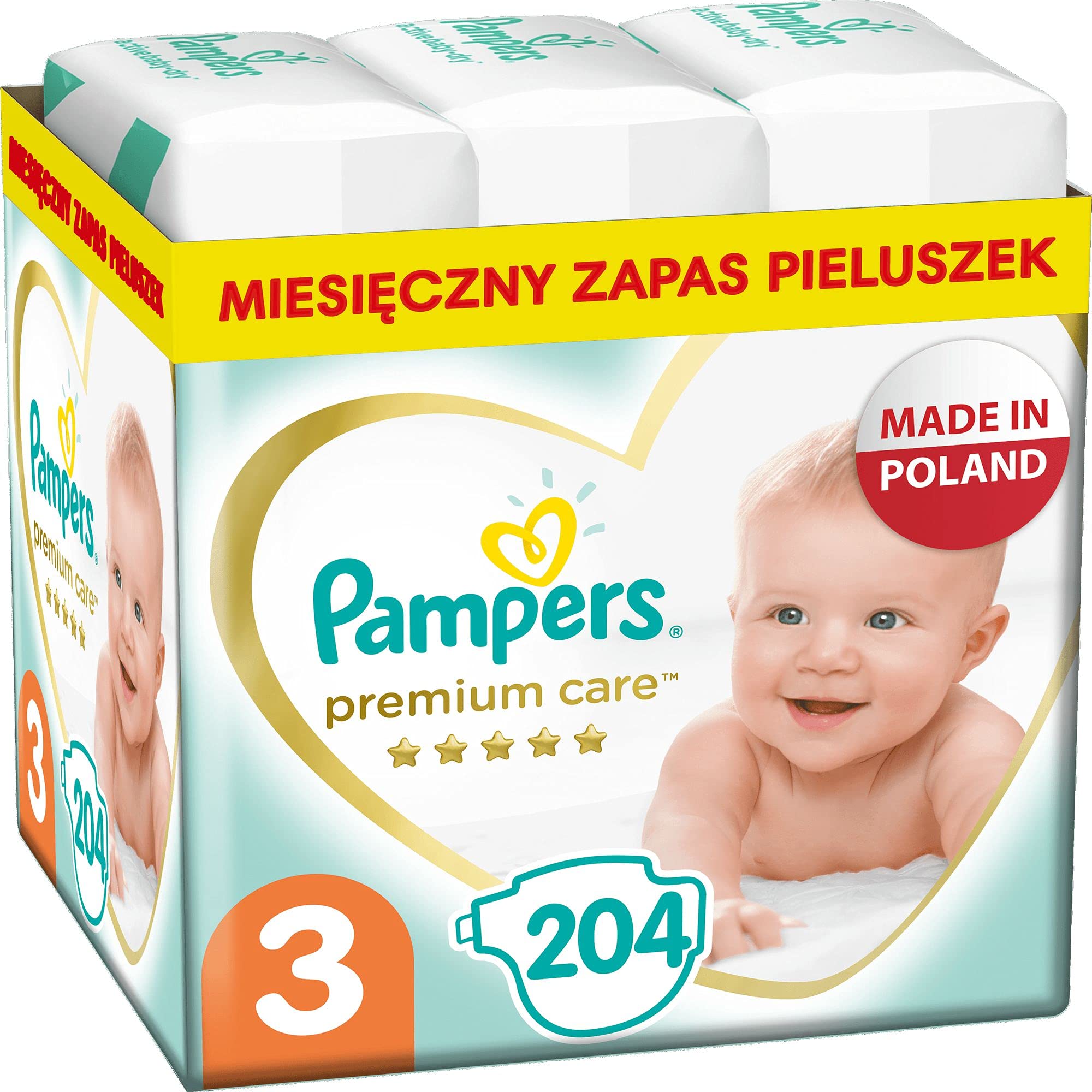 pampers premium care size 3 204