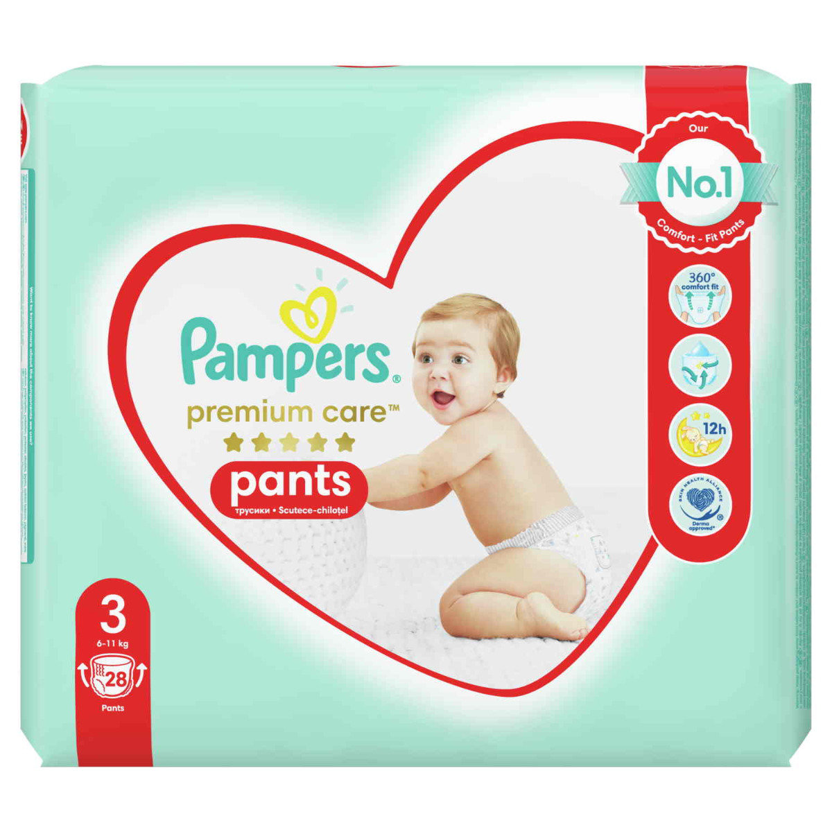 pampers premium new baby rozm 0 144 sztuk