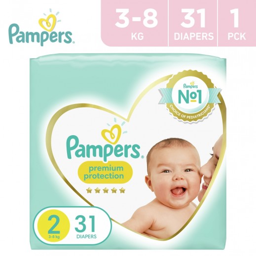 pampers premium protection 2 cena 31 szt