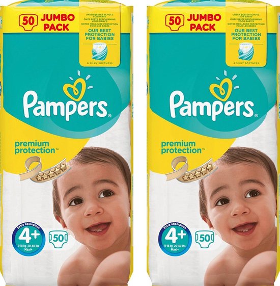 pampers premium protection 4 plus