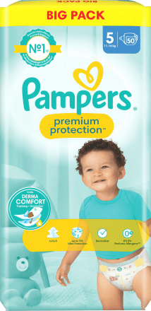 pampers premium protection 5 dm