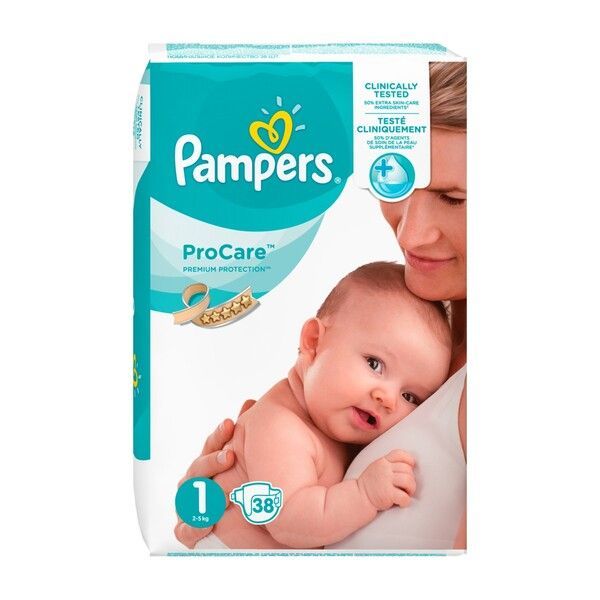 pampers pro care rozmiary