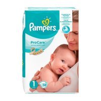 pampers procare pieluchy rozmiar 2 3-6kg 36 sztuk