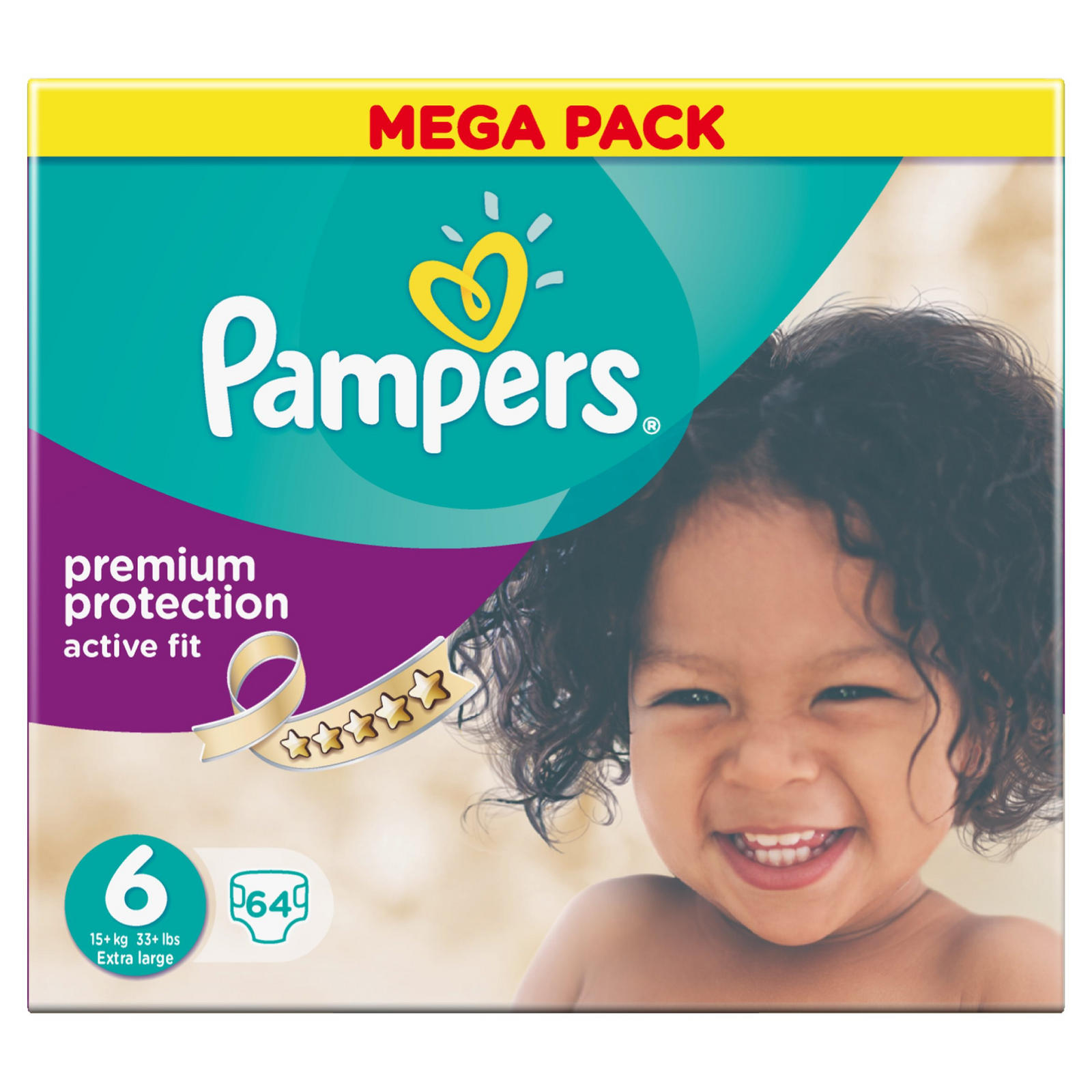 pampers protection active fit