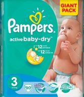 pampers przedział wagowy 4