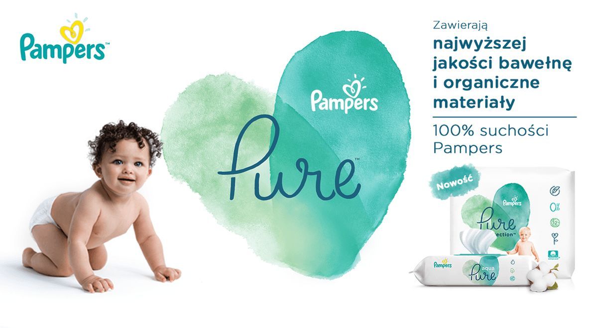 pampers pure 1 opinie