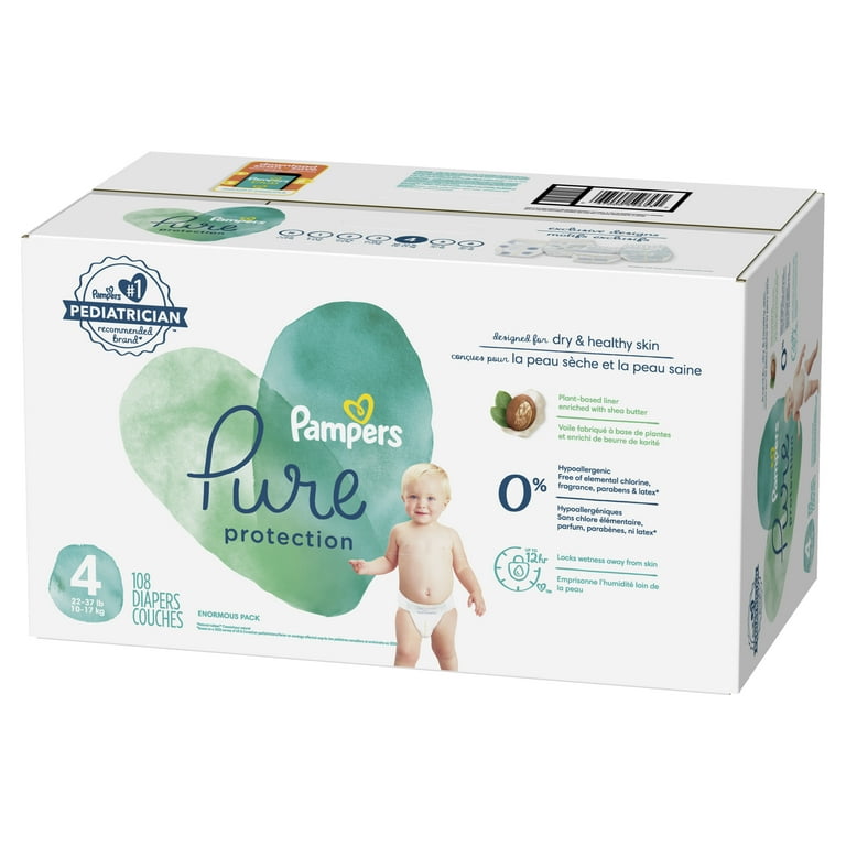 pampers pure 4