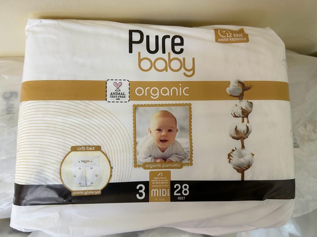 pampers pure organic opinie