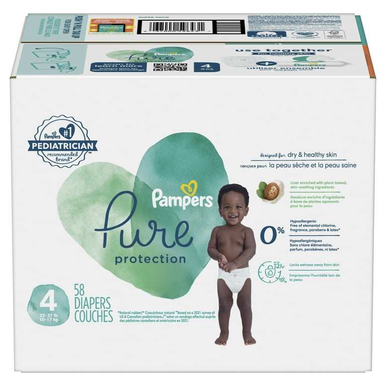 pampers pure protection 4