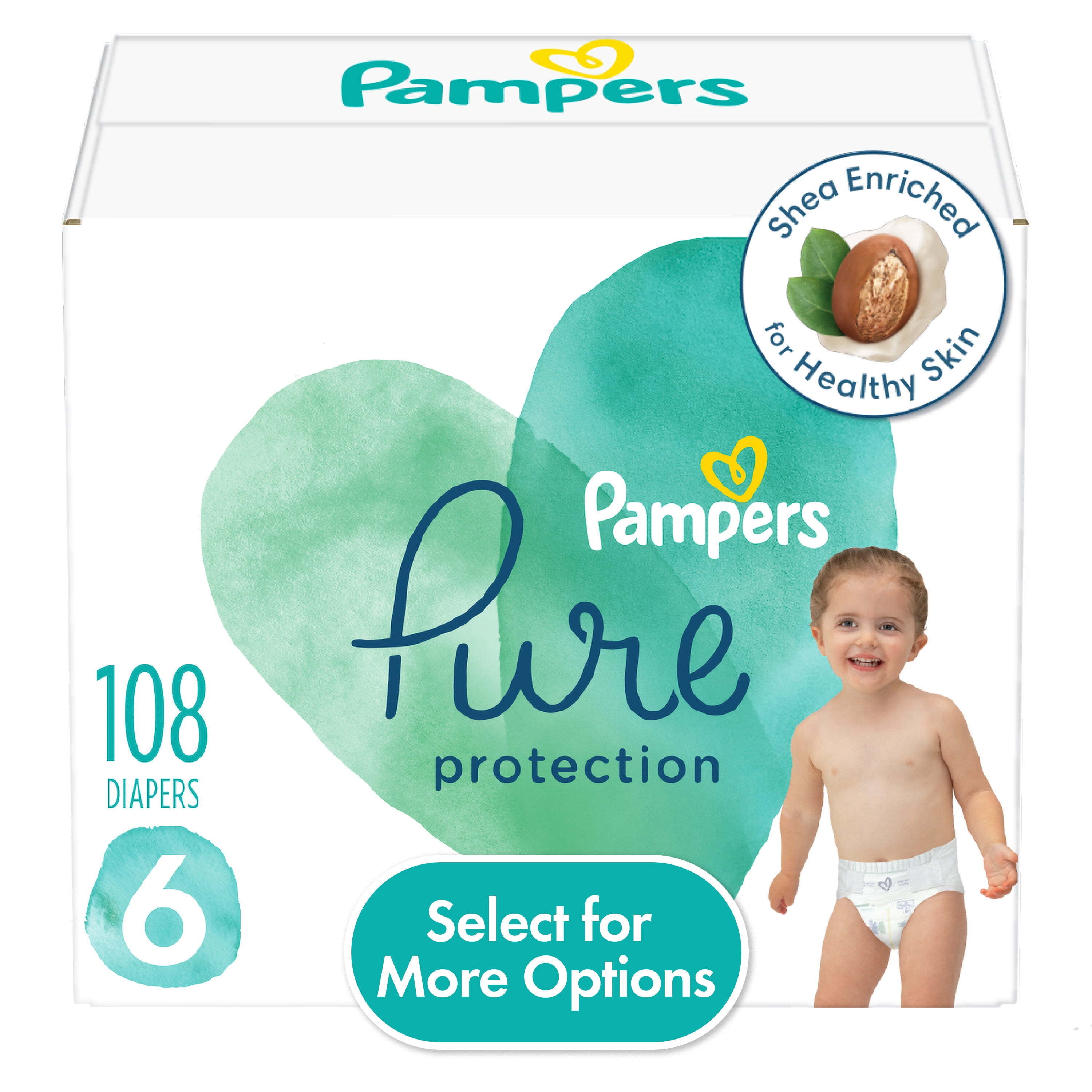 pampers pure protection size 6