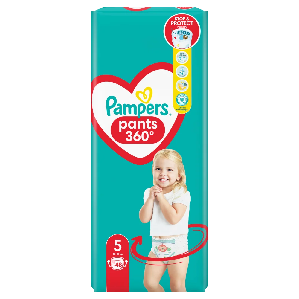 pampers rozm 5 od ilu kg