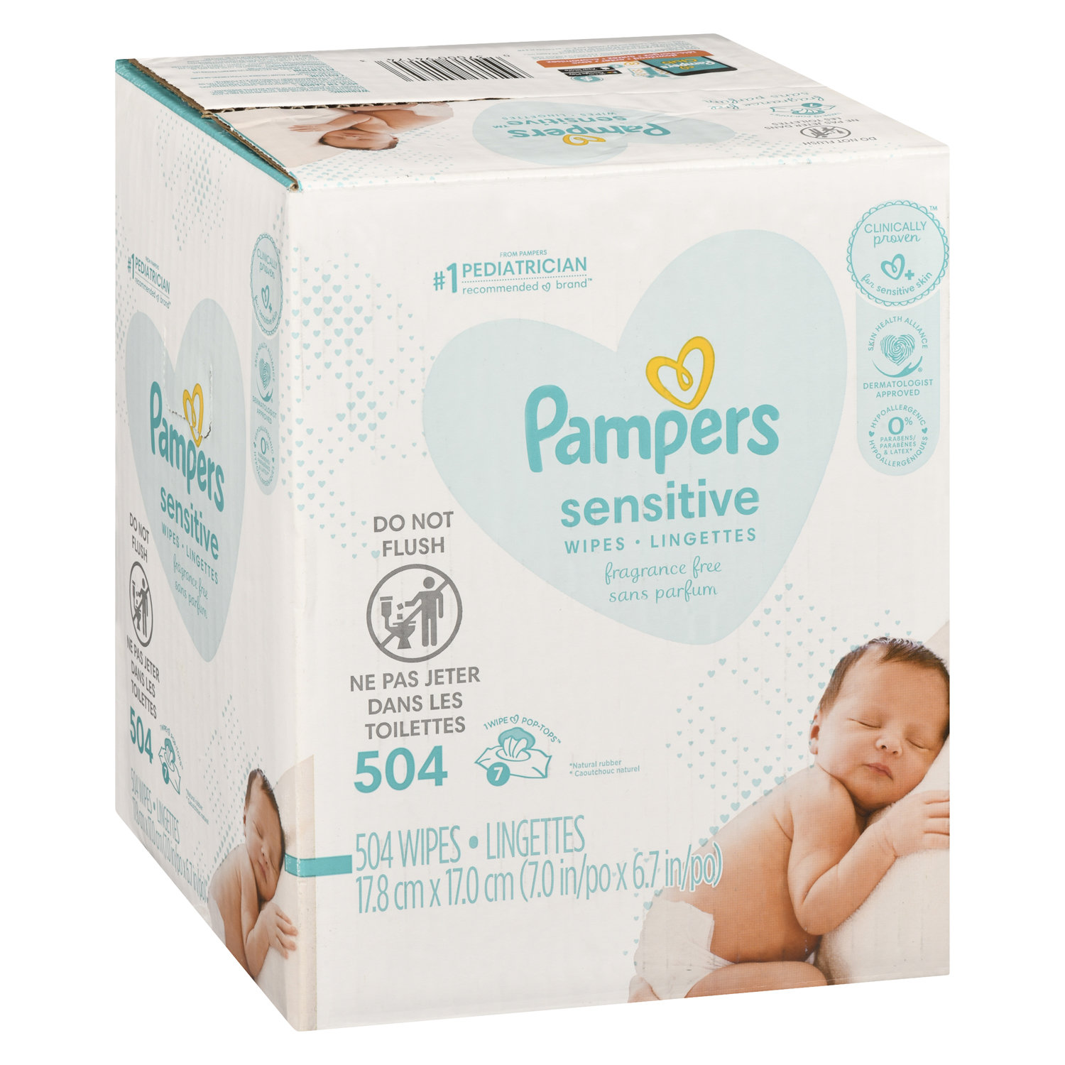 pampers sensitive 576