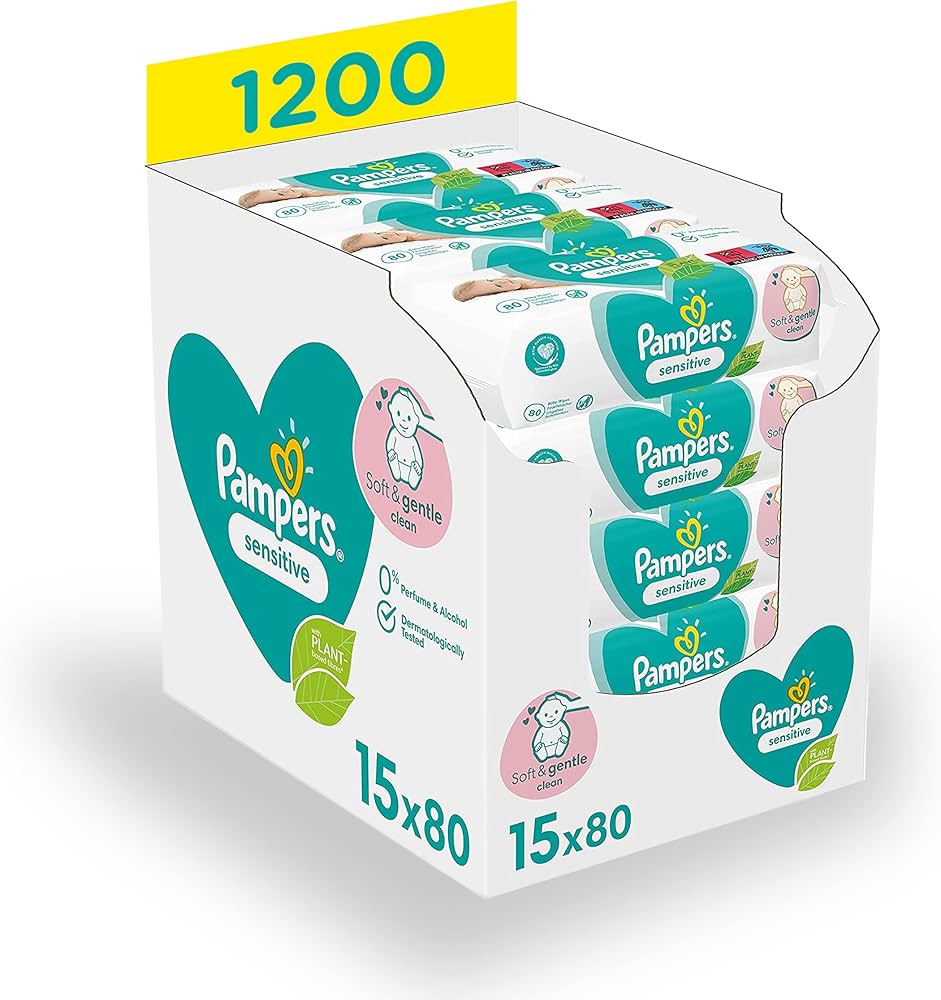 pampers sensitive billendoekjes