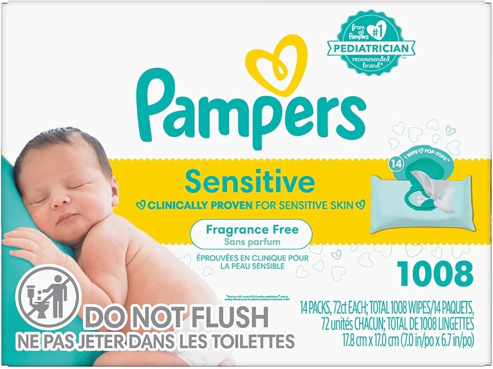 pampers sensitive ph