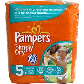 pampers simply dry