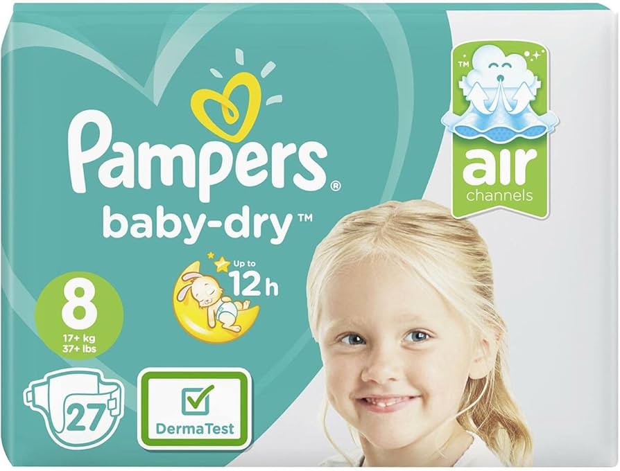 pampers size 8 uk