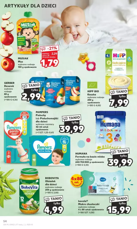 pampers sleep and play 4 promocja kaufland