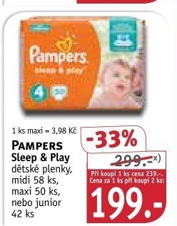 pampers sleep and play cena rossmann