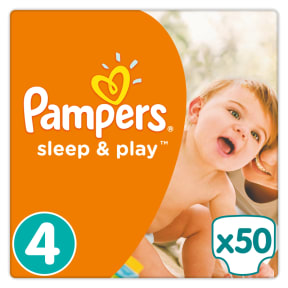 pampers sleep&play pieluchy 4 maxi 50szt pieluszki