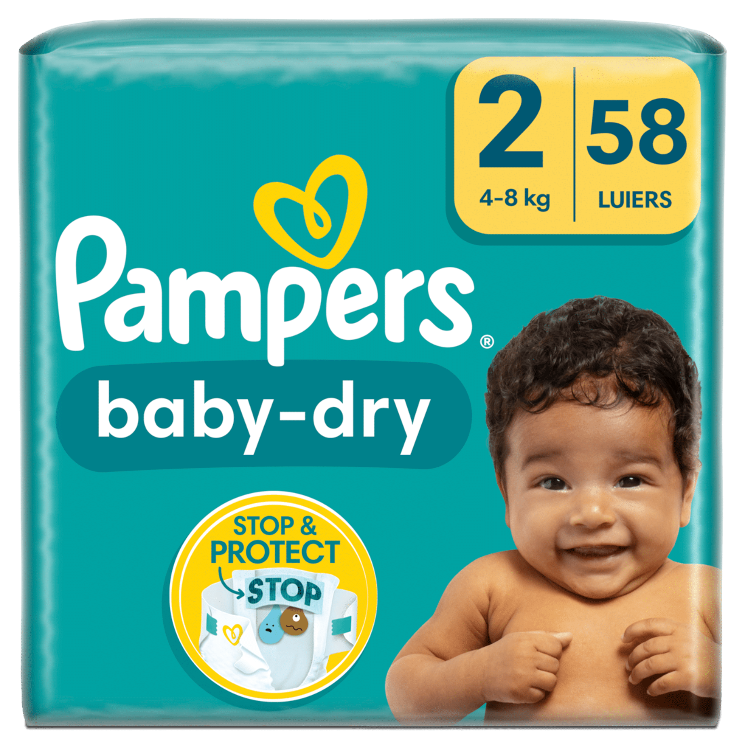 pampers soft and dry 2