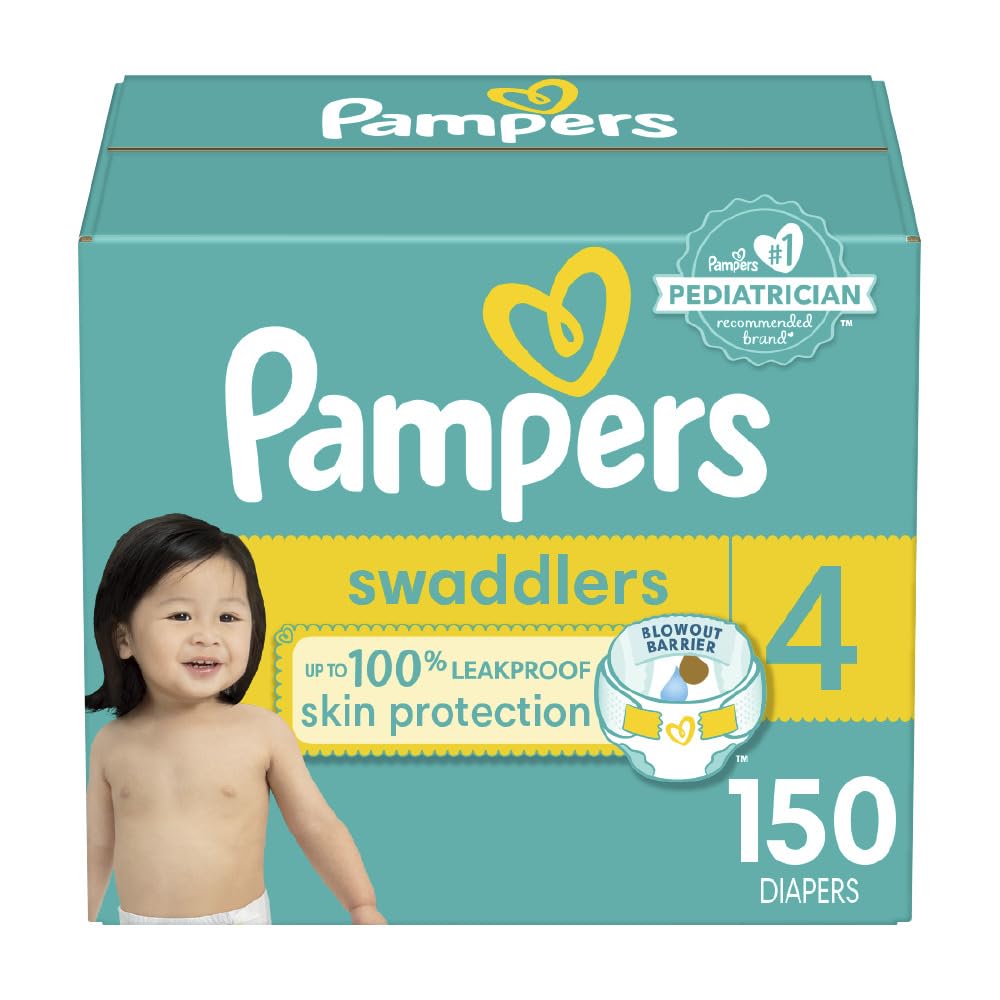 pampers swaddlers diapers size