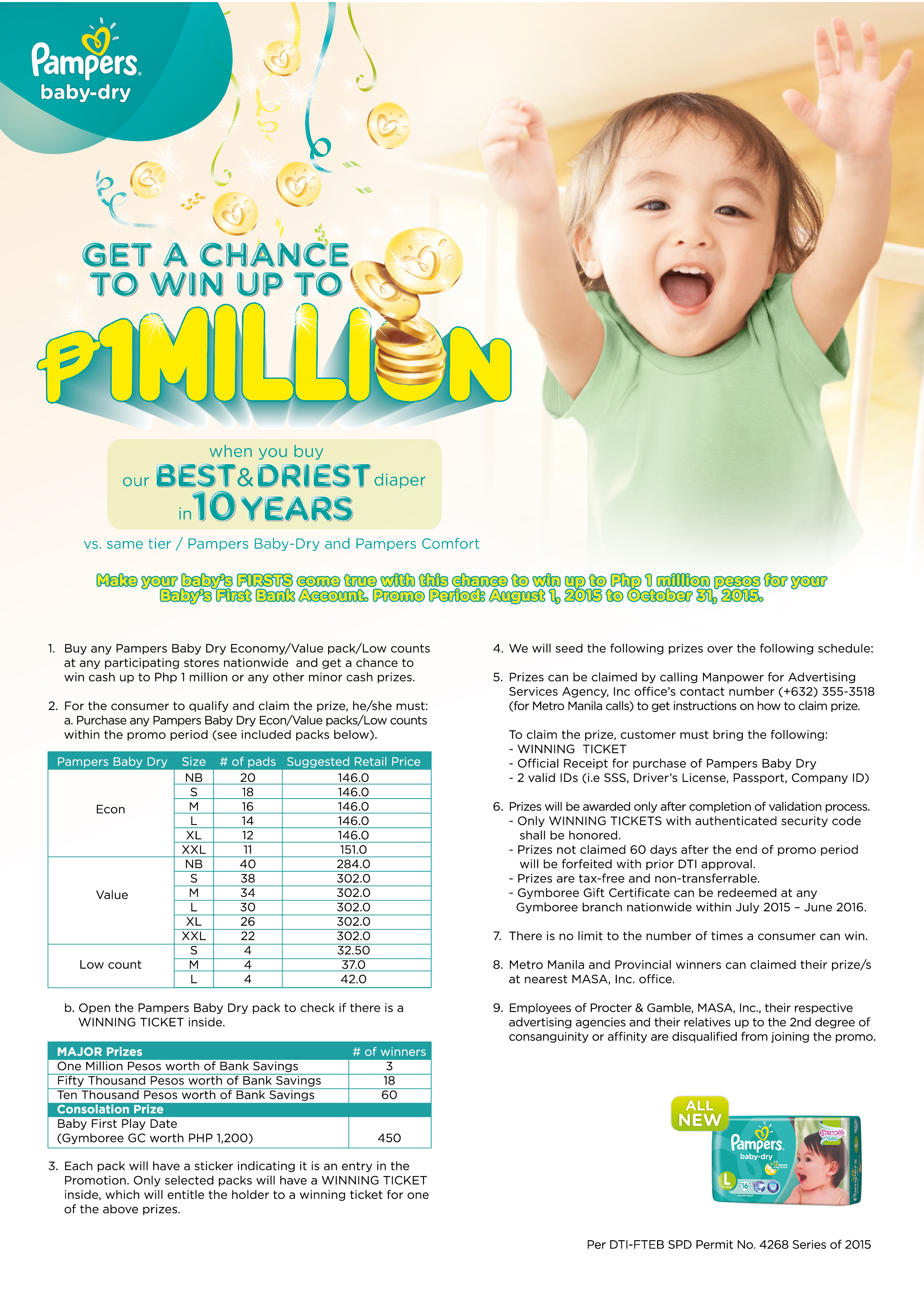 pampers tax free 2016