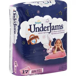 pampers underjams s m