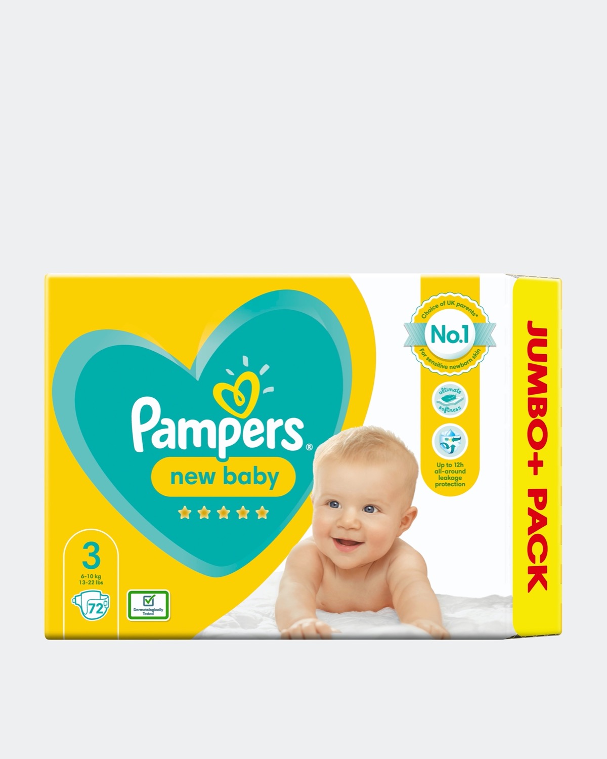 pampers żółte