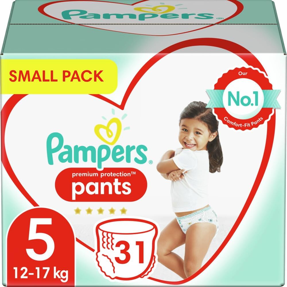 pampers w spodniach