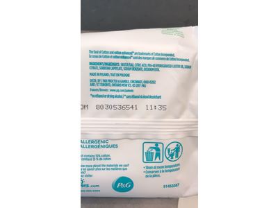 pampers wet wipes ingredients